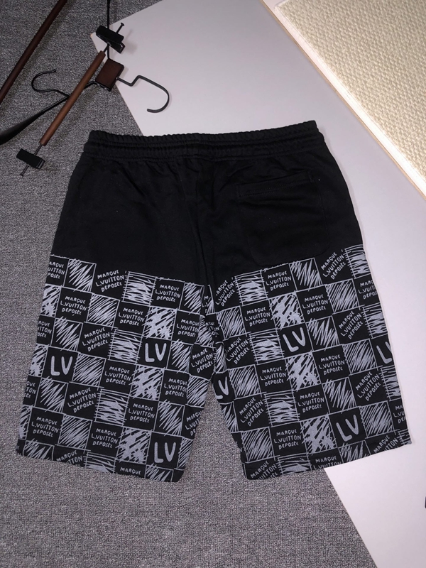 ブランドハーフパンツ角部分ディテール